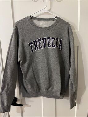 On Mission Grey Crewneck Pullover